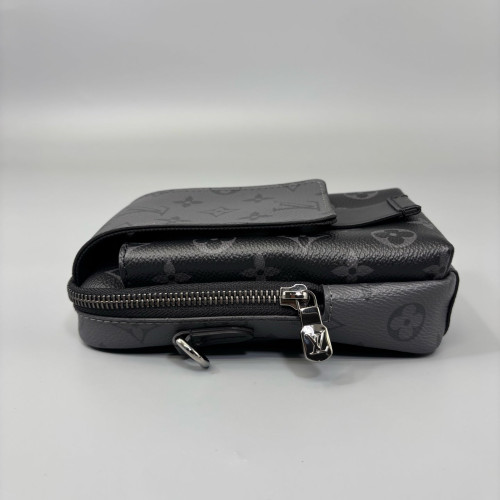 Louis Vuitton Phone Holder Reverse Monogram Black Louis Vuitton Phone Holder Reverse Monogram Black