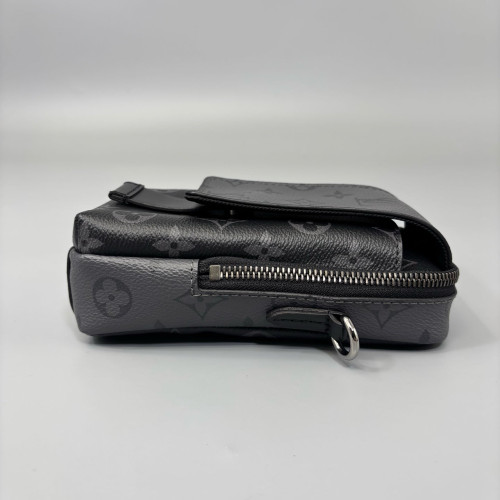 Louis Vuitton Phone Holder Reverse Monogram Black Louis Vuitton Phone Holder Reverse Monogram Black