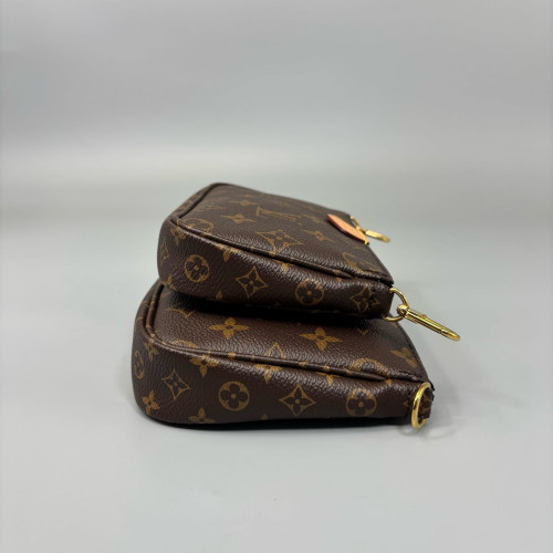 Louis Vuitton Multi Pochette Accessories Monogram Brown