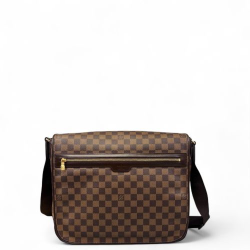 Louis Vuitton Mick Messenger MM Damier Ebene Brown