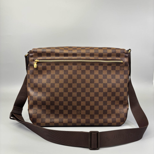 Louis Vuitton Mick Messenger MM Damier Ebene Brown