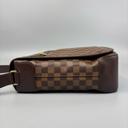 Louis Vuitton Mick Messenger MM Damier Ebene Brown