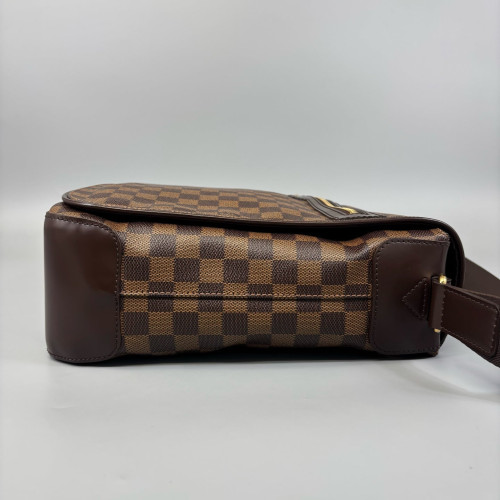 Louis Vuitton Mick Messenger MM Damier Ebene Brown