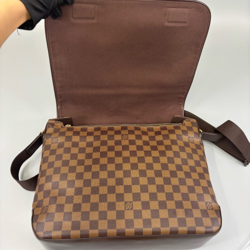 Louis Vuitton Mick Messenger MM Damier Ebene Brown