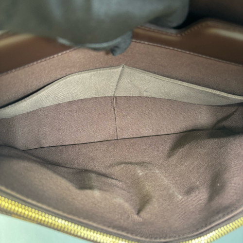 Louis Vuitton Mick Messenger MM Damier Ebene Brown