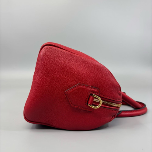 Louis Vuitton Speedy Bandouliere 25 Monogram Empreinte Red