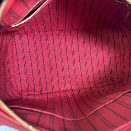 Louis Vuitton Speedy Bandouliere 25 Monogram Empreinte Red