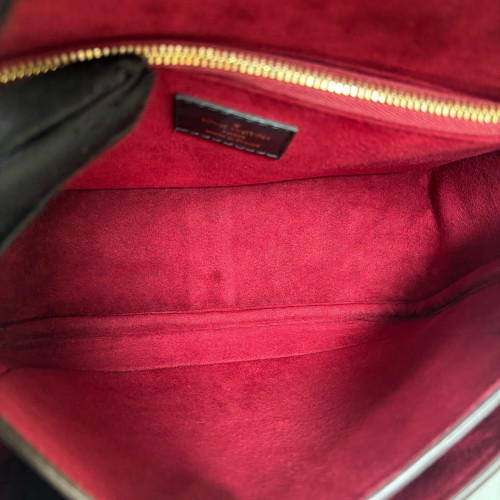 Louis Vuitton Passy Chain Shoulder Bag Monogram Brown