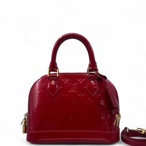 Louis Vuitton Alma BB Vernis Red