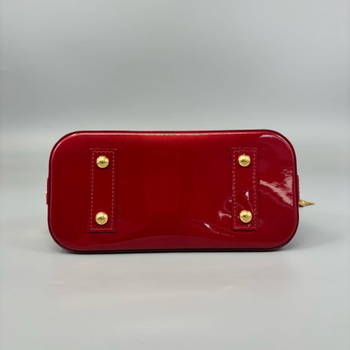 Louis Vuitton Alma BB Vernis Red