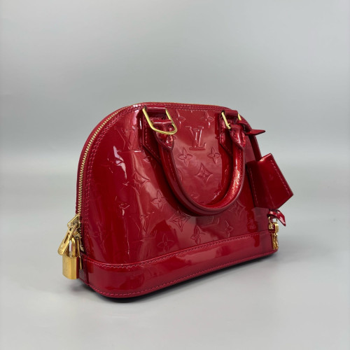 Louis Vuitton Alma BB Vernis Red