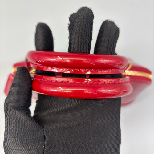 Louis Vuitton Alma BB Vernis Red