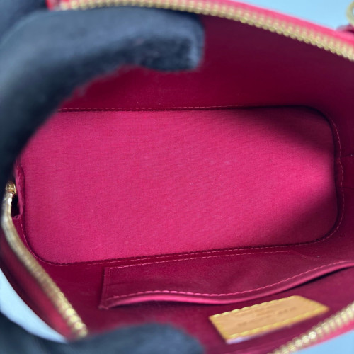 Louis Vuitton Alma BB Vernis Red