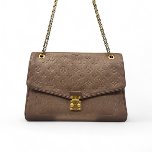 Louis Vuitton Saint Germain MM Monogram Empreinte Brown
