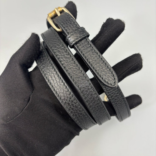 Gucci Dome Grained Calfskin Black Gucci Dome Grained Calfskin Black