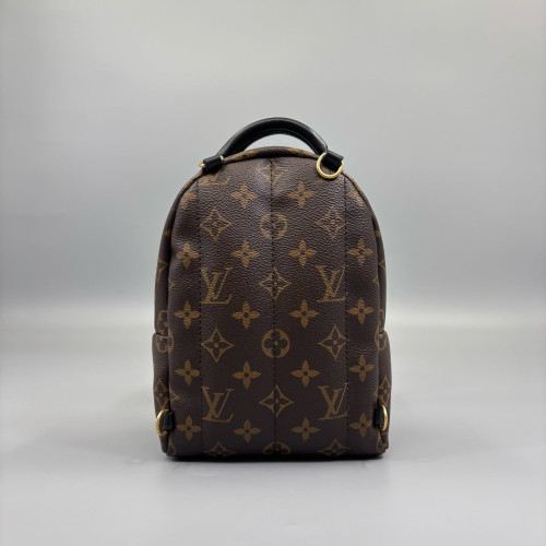 Louis Vuitton Palm Springs Backpack Mini Monogram Brown Black