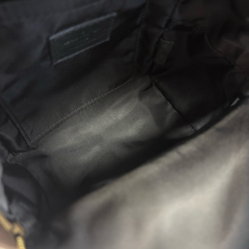 Louis Vuitton Palm Springs Backpack Mini Monogram Brown Black