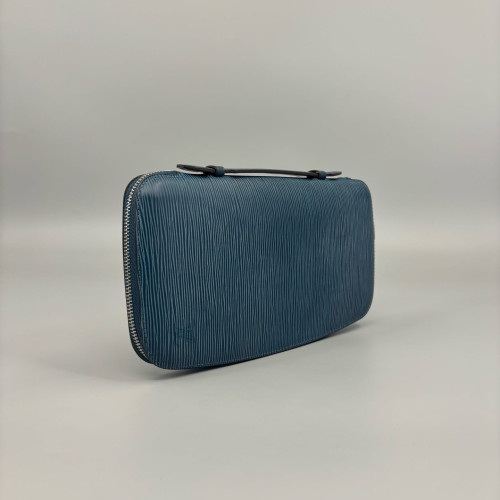 Louis Vuitton Clutch Epi Blue