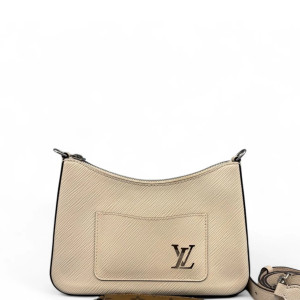 Louis Vuitton Marelle Handbag Epi White