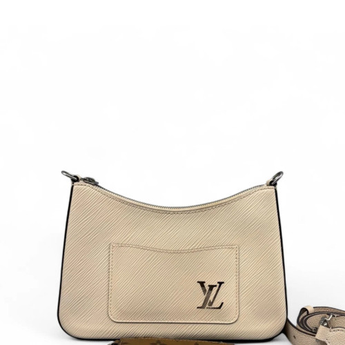 Louis Vuitton Marelle Handbag Epi White