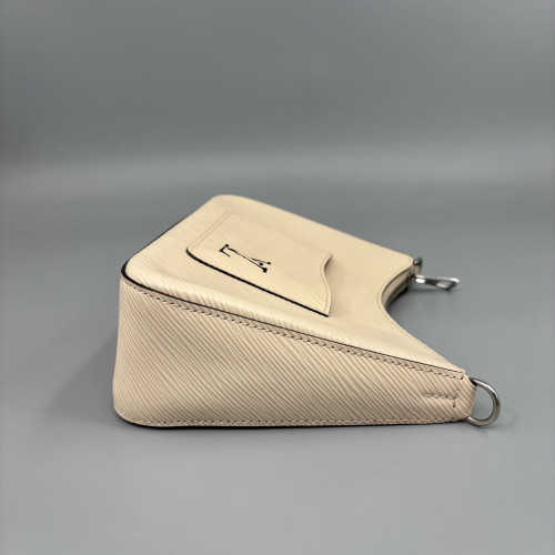 Louis Vuitton Marelle Handbag Epi White