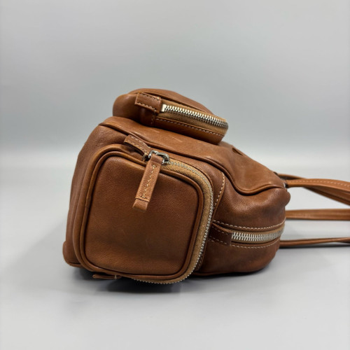 Miu Miu Handbag Lambskin Tan