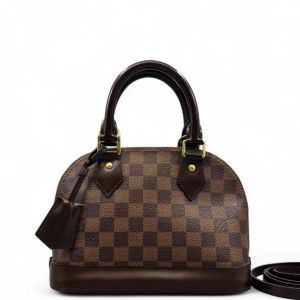 Louis Vuitton Alma BB Damier Ebene Brown