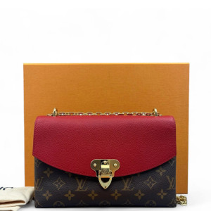 Louis Vuitton Saint Placide Monogram Brown Red