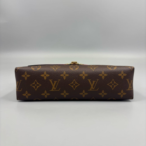 Louis Vuitton Saint Placide Monogram Brown Red