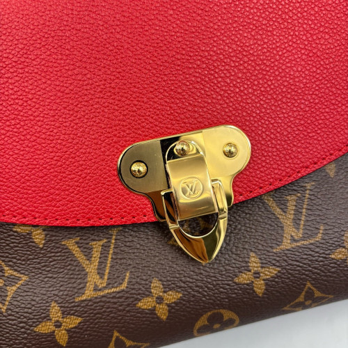 Louis Vuitton Saint Placide Monogram Brown Red