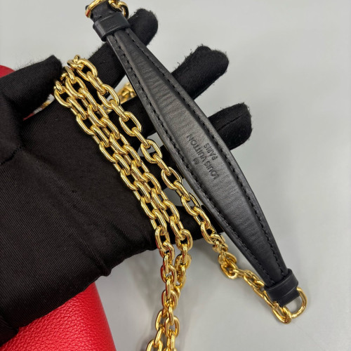 Louis Vuitton Saint Placide Monogram Brown Red