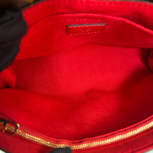 Louis Vuitton Saint Placide Monogram Brown Red