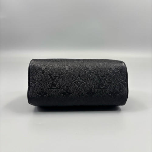Louis Vuitton Nano Speedy Bandouliere Monogram Empreinte Black