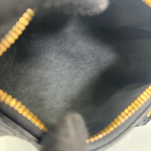 Louis Vuitton Nano Speedy Bandouliere Monogram Empreinte Black