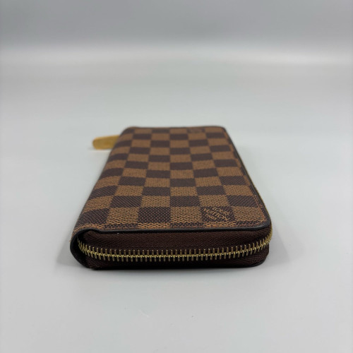 Louis Vuitton Zippy Wallet Damier Ebene Brown