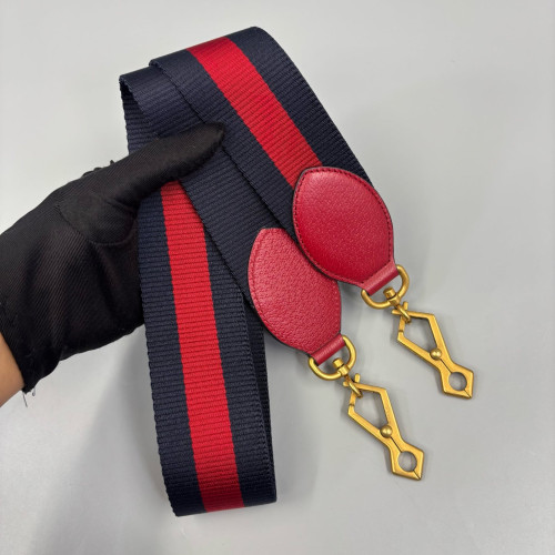 Gucci Imitation Pearls Crystal Embellished Queen Margaret Top Handle Bag GG Supreme Monogram Red Beige Blue