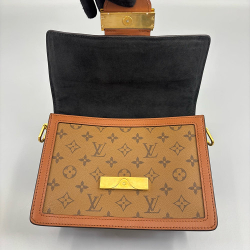 Louis Vuitton Dauphine MM Reverse Monogram Brown