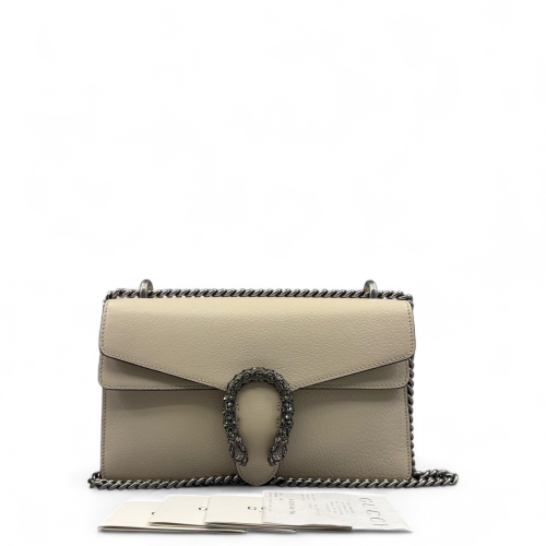 Gucci Crystal Embellished Meium Dionysus Calfskin Beige Gucci Crystal Embellished Meium Dionysus Calfskin Beige