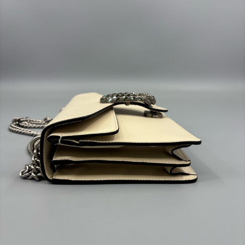 Gucci Crystal Embellished Meium Dionysus Calfskin Beige Gucci Crystal Embellished Meium Dionysus Calfskin Beige
