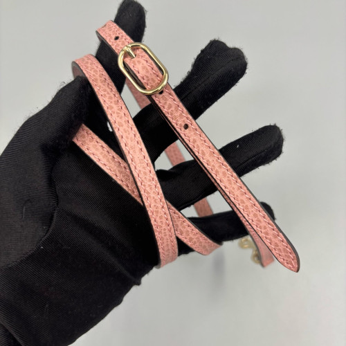 Gucci Tote Bag Grained Calfskin Pink