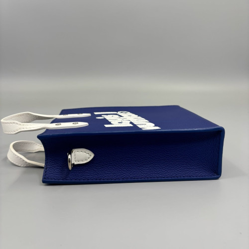 Louis Vuitton Sac Plat Xs Calfskin Blue White