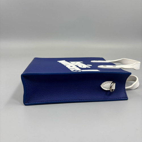 Louis Vuitton Sac Plat Xs Calfskin Blue White