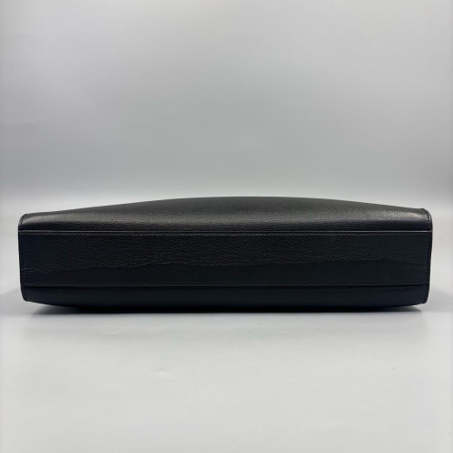 Dior Briefcase Calfskin Black