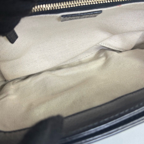 Gucci Medium Horsebit 1955 Denim Calfskin Black Gucci Medium Horsebit 1955 Denim Calfskin Black