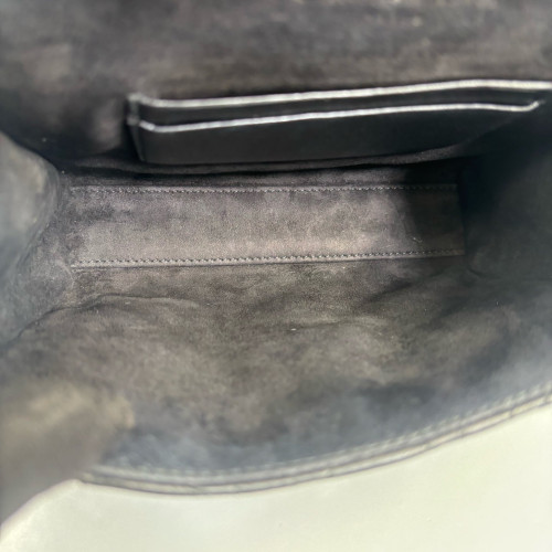 Dior Flap Bag Calfskin Black Dior Flap Bag Calfskin Black