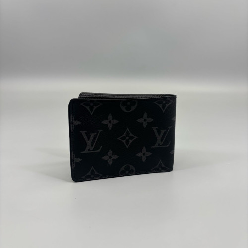 Louis Vuitton Compact Wallet Monogram Eclipse Black Louis Vuitton Compact Wallet Monogram Eclipse Black