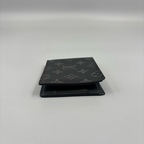 Louis Vuitton Compact Wallet Monogram Eclipse Black Louis Vuitton Compact Wallet Monogram Eclipse Black