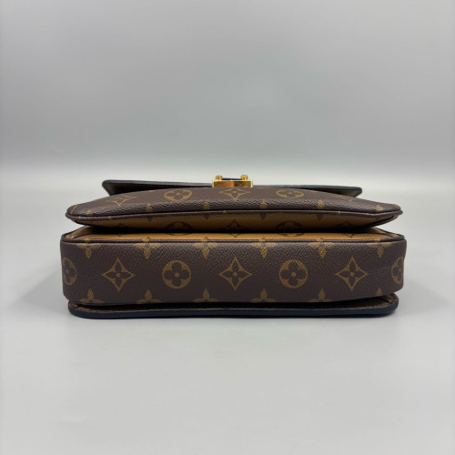 Louis Vuitton Pochette Metis Reverse Monogram Brown Black