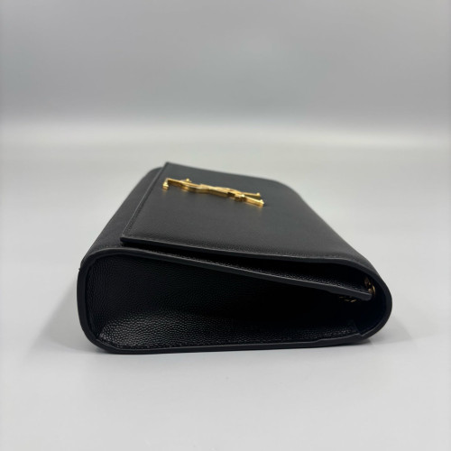 Yves Saint Laurent Medium Classic Kate Shiny Caviar Calfskin Black