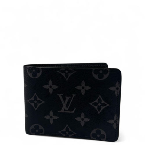 Louis Vuitton Compact Wallet Monogram Eclipse Black Louis Vuitton Compact Wallet Monogram Eclipse Black
